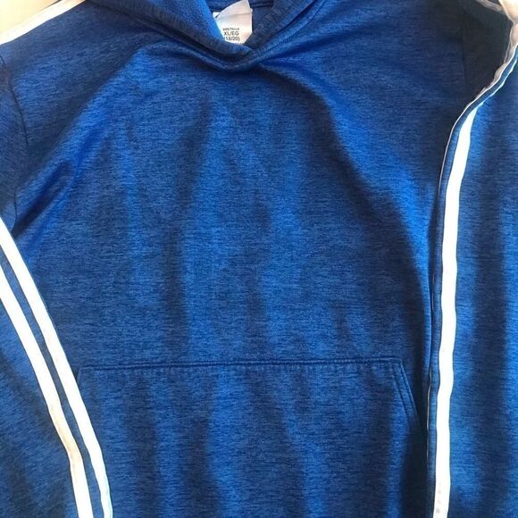 Adidas boys sports hoodie sweatshirt size XL - Picture 3 of 3